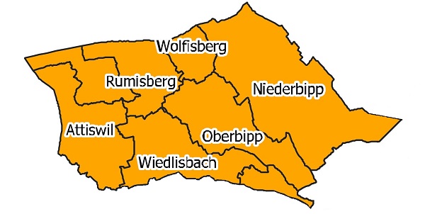 Einsatzgebiet HRF Karte