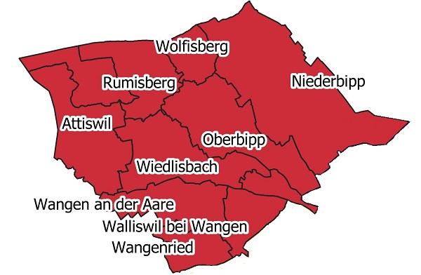 Einsatzgebiet PbU Karte
