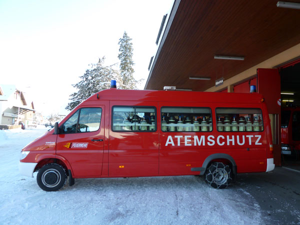 Atemschutzfahrzeug Mercedes Sprinter 516