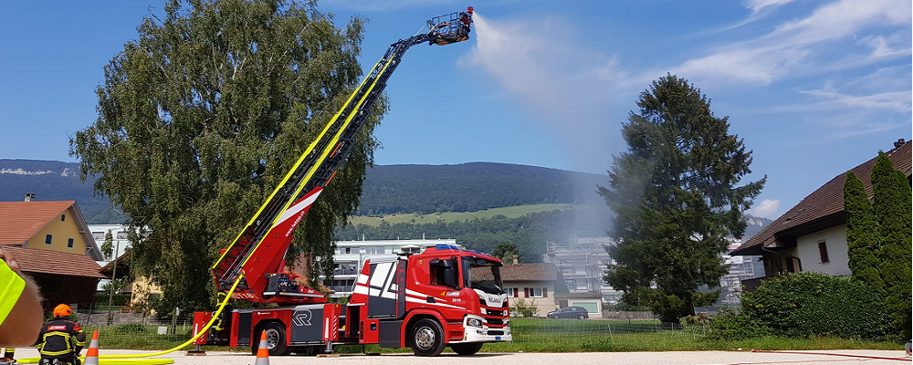 Autodrehleiter Detailansicht